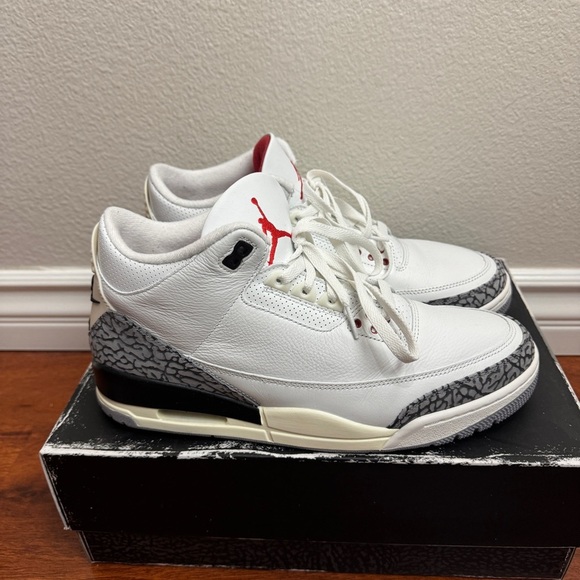 Jordan 3 Retro White Cement Reimagined Size 11